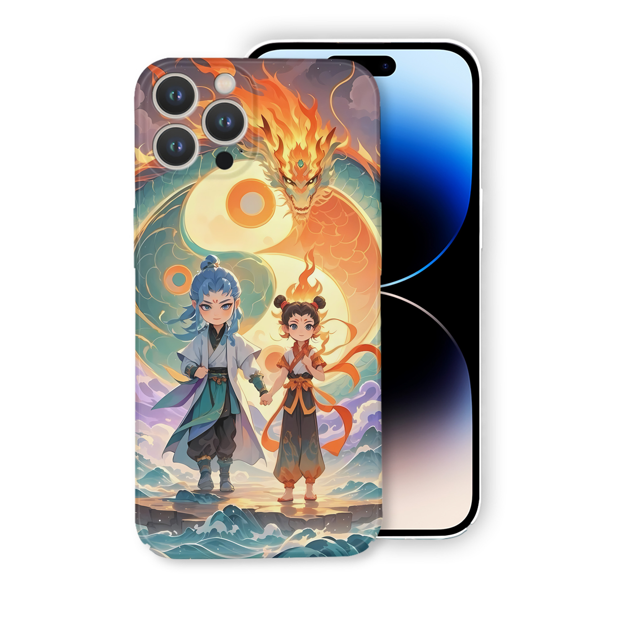（画像用） Ne Zha 2 ナタ 魔童の大暴れ 【iPhone 14シリーズ対応】ハードケース